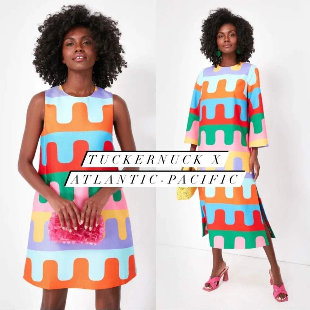 Tuckernuck Del Mar Disco Hutton Dress - Atlantic Pacific Collection - Picture 5 of 11